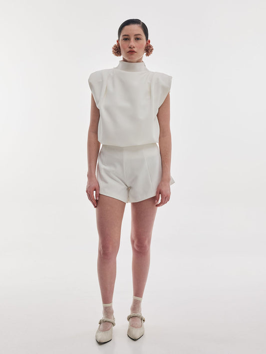 Contour Shorts White